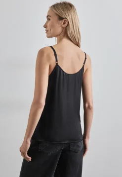 Satijnen blouse top