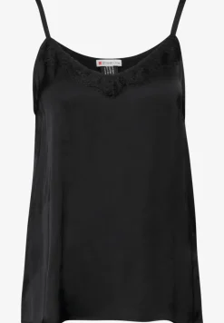Satijnen blouse top