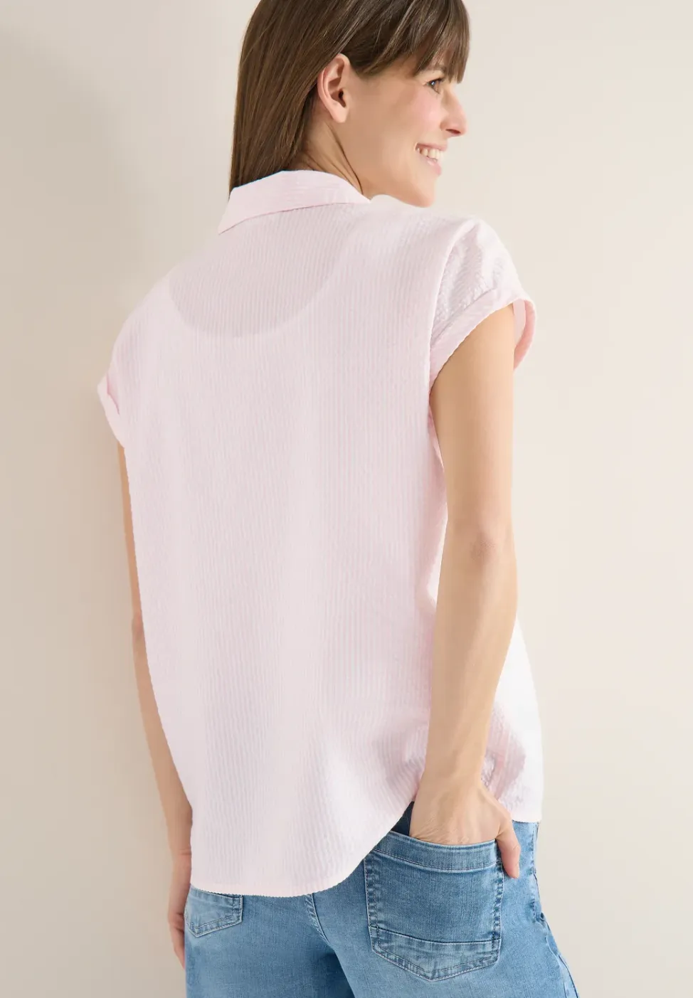 Seersucker blouse