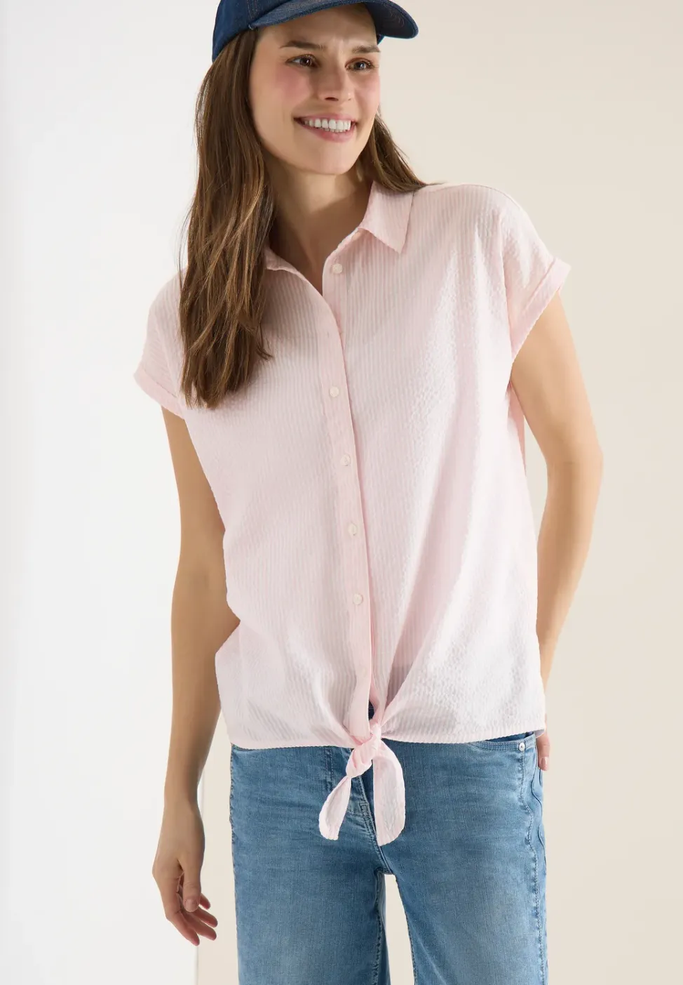 Seersucker blouse