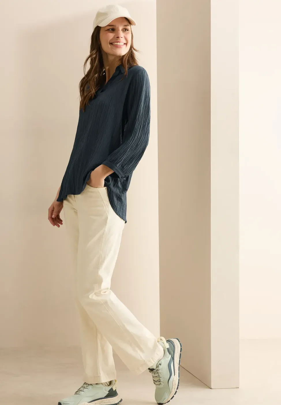 Seersucker blouse