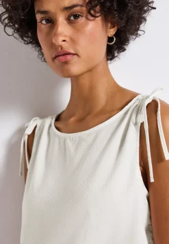 Seersucker blouse top