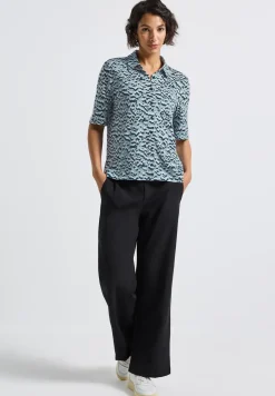 Shirt in blouselook