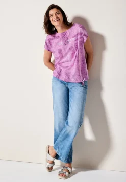 Shirt in burnout look