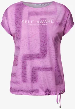 Shirt in burnout look