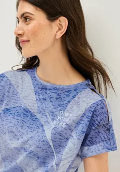 Shirt in burnout look