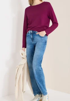 Shirt in effen kleur