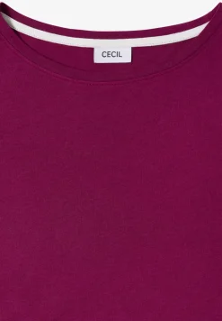 Shirt in effen kleur