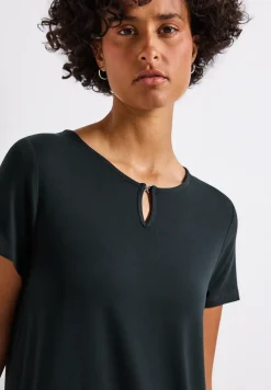 Shirt in effen kleur