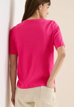 Shirt in effen kleur