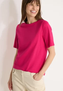 Shirt in effen kleur
