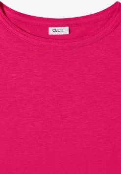 Shirt in effen kleur