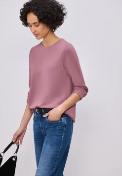 Shirt in effen kleur