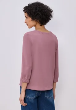 Shirt in effen kleur