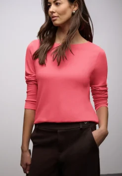 Shirt in effen kleur
