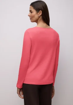 Shirt in effen kleur