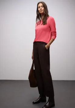 Shirt in effen kleur