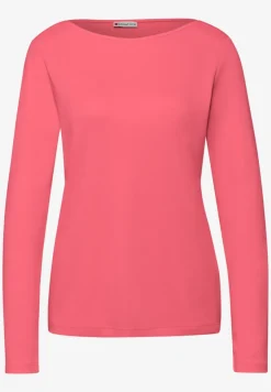 Shirt in effen kleur