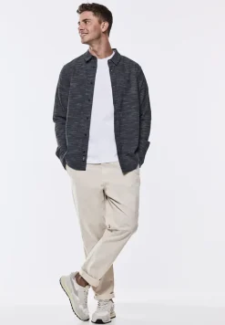 Shirt in gemêleerde look