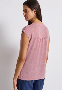 Shirt in linnenlook