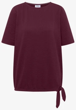 Shirt in seersucker stof