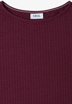 Shirt in seersucker stof