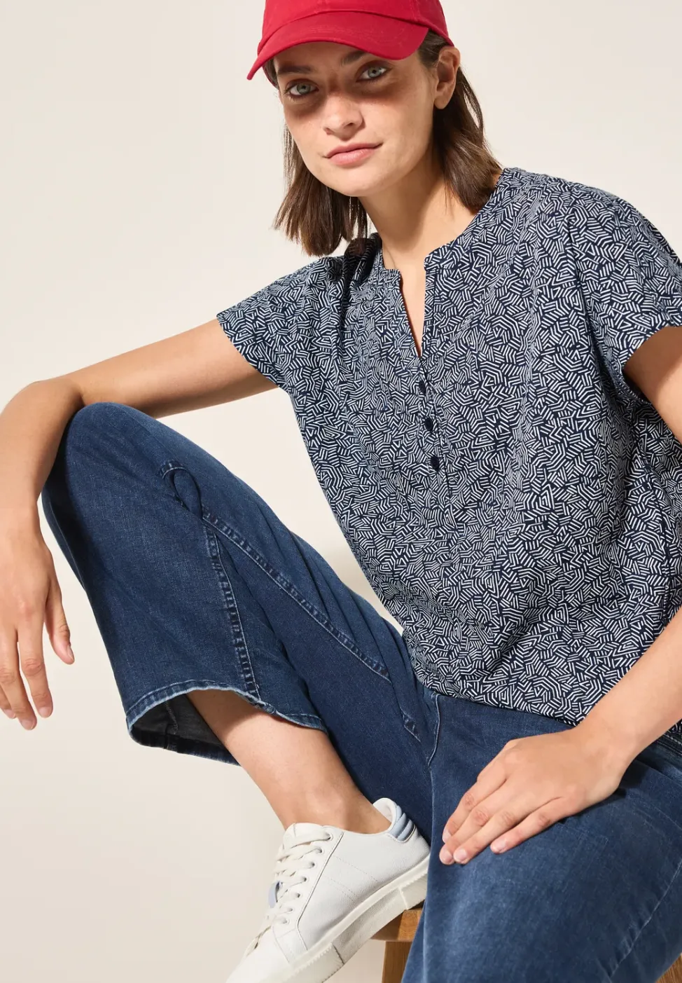 Shirt in tuniekstijl