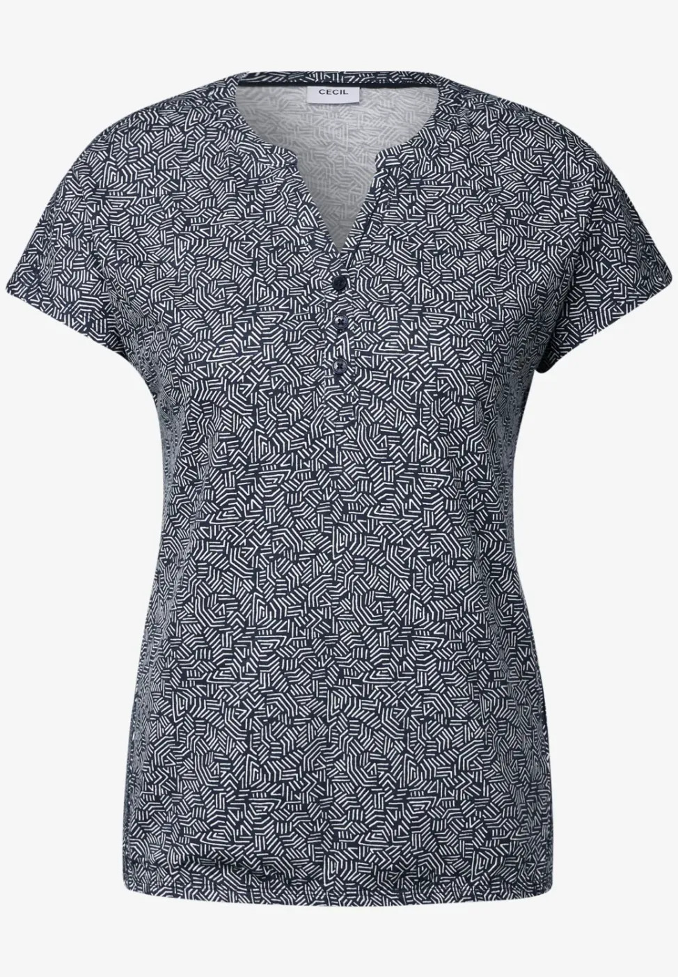 Shirt in tuniekstijl