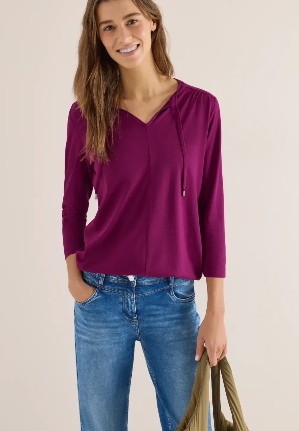 Shirt in tuniekstijl