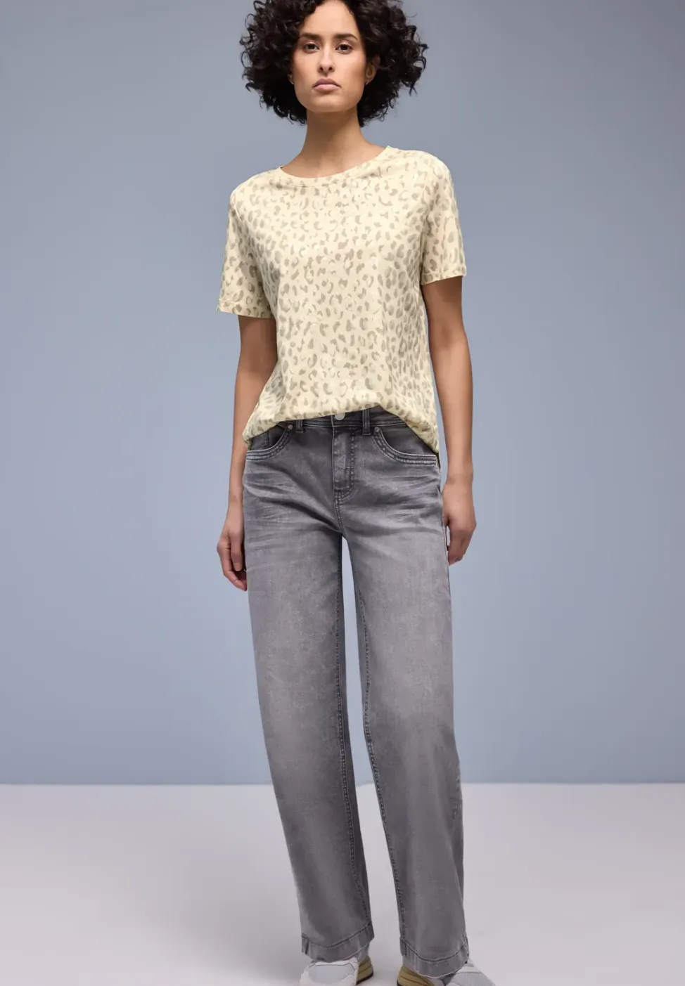 Shirt Leo met foliedetails