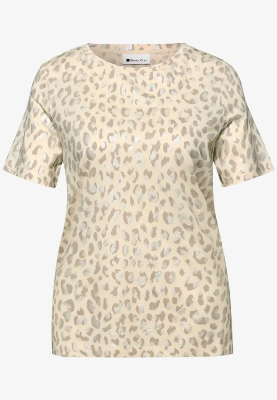 Shirt Leo met foliedetails