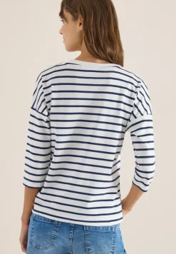 Shirt met 3/4 mouwen en Wording Artwork