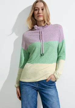 Shirt met blokstrepen