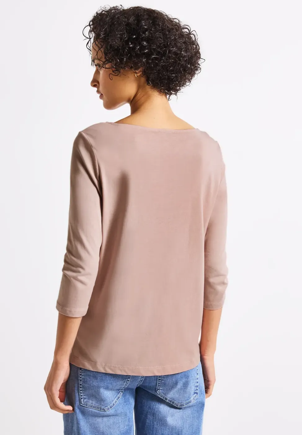 Shirt met boothals