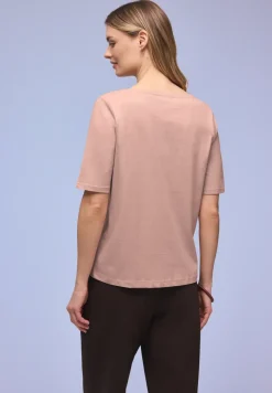 Shirt met boothals