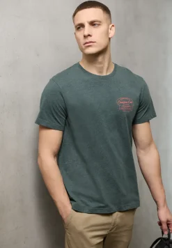 Shirt met borstprint
