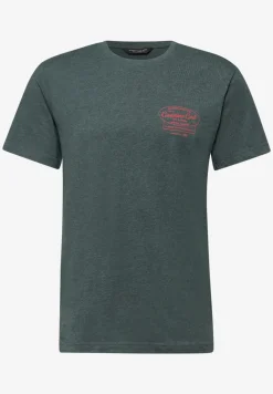 Shirt met borstprint