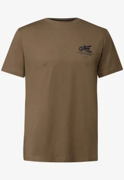 Shirt met borstprint