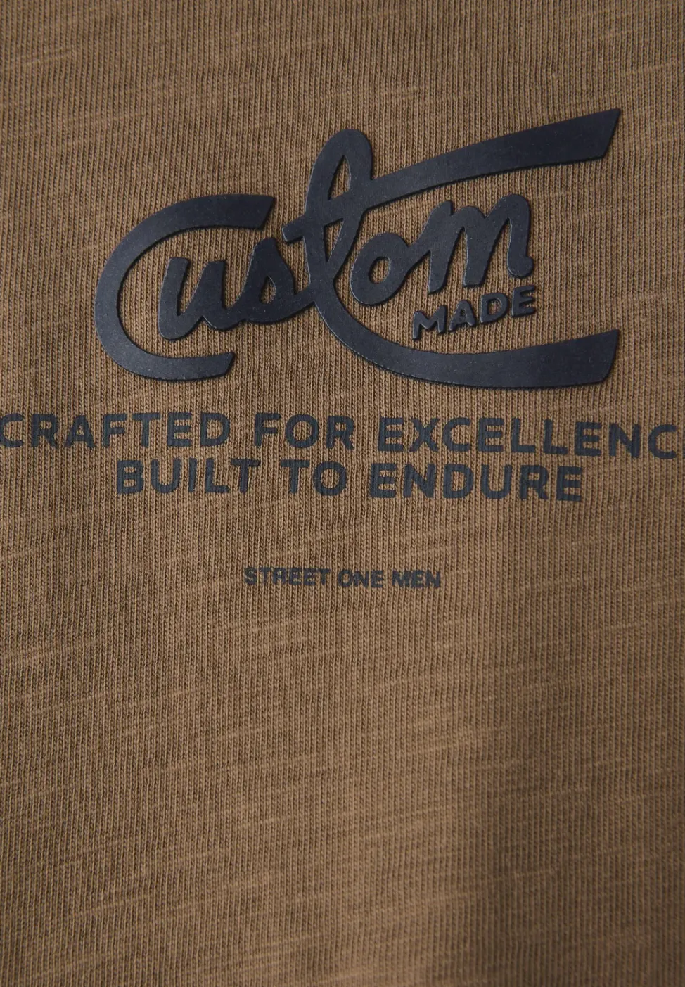 Shirt met borstprint