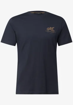 Shirt met borstprint