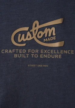 Shirt met borstprint