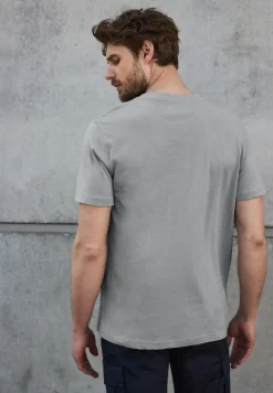 Shirt met borstprint