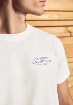 Shirt met borstprint