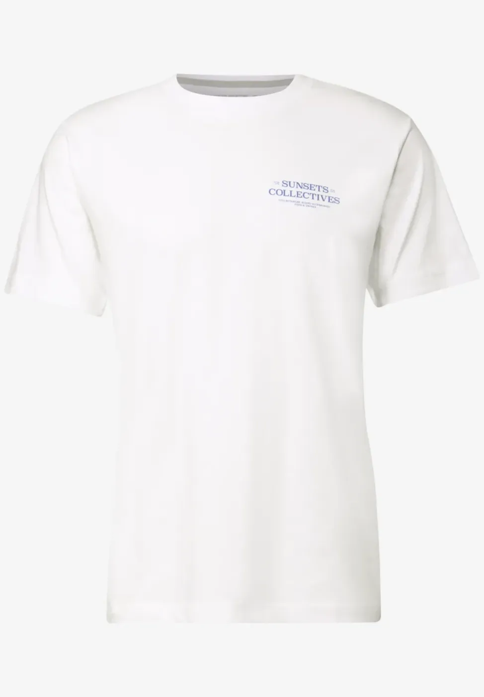 Shirt met borstprint
