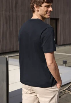 Shirt met borstprint