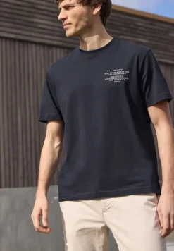 Shirt met borstprint