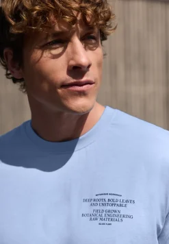 Shirt met borstprint
