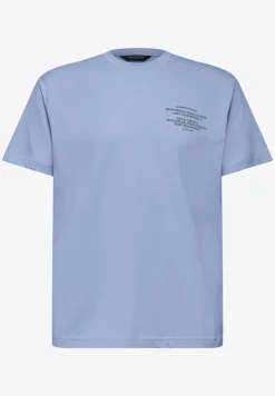 Shirt met borstprint