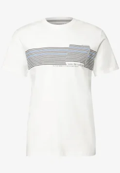 Shirt met borstprint