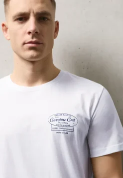 Shirt met borstprint